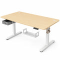 Scrivania Regolabile Elettrica 180x80 cm con Memoria e Gestione Cavi