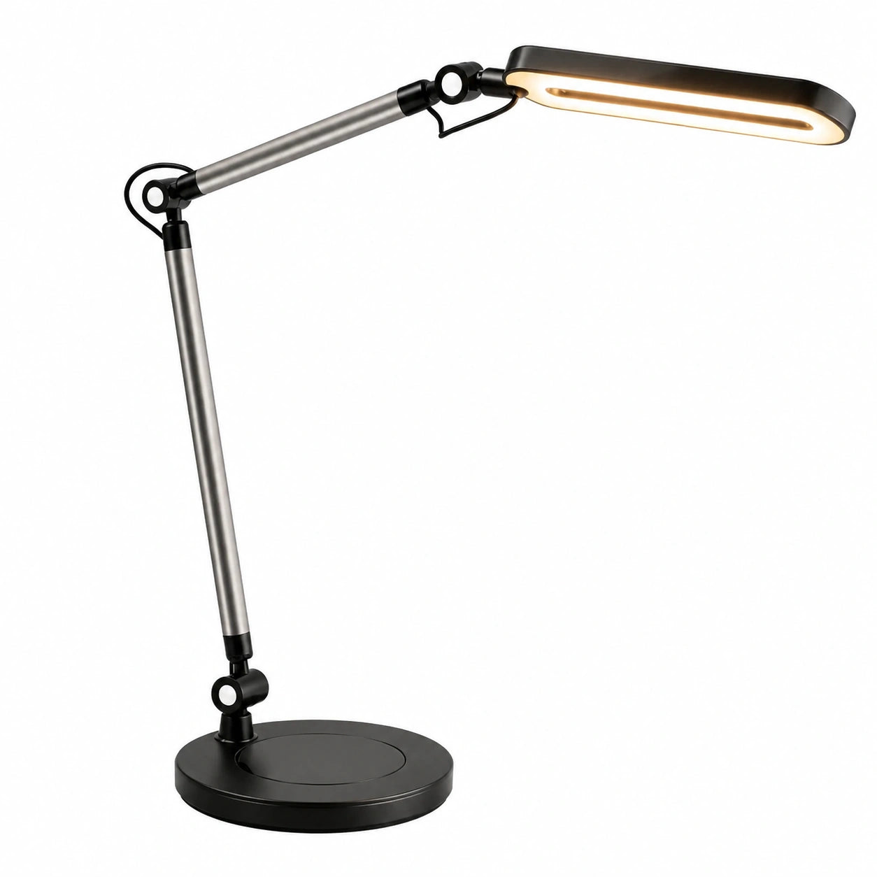 Lampada da Scrivania LED con Ricarica Wireless e 12 Livelli di Luminosità